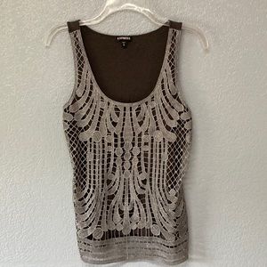 3/$15 Express Sleeveless Blouse M